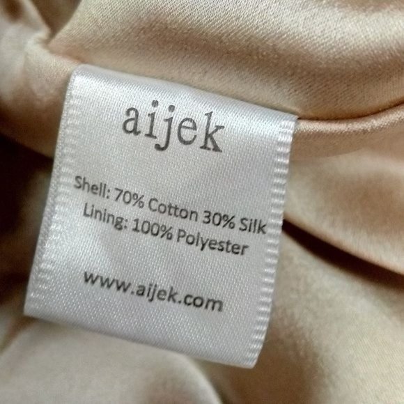 Revolve | Aijek ‘Dancing Leaves’ Black Leaf Eyelet Embroidery Halter Midi Dress - Picture 7 of 8